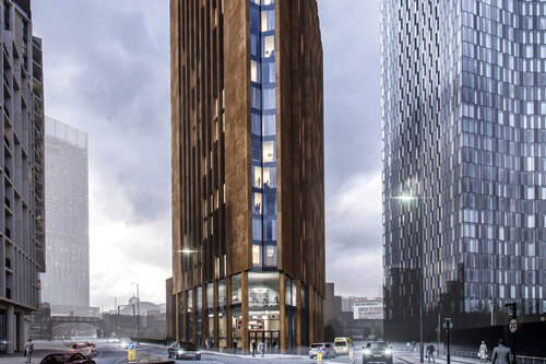 Future city building concept